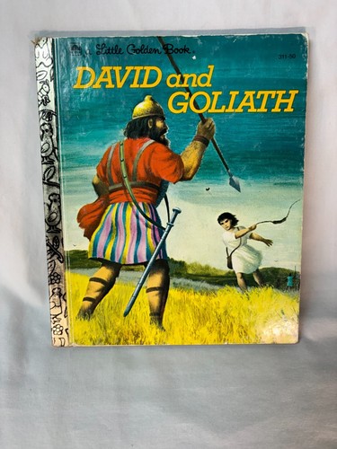 Little Golden Books Religious Stories Lot of 5 Jonah David & Goliath Jesus - Picture 14 of 21