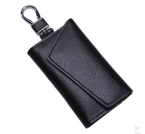 New Genuine Leather Key Holder Men and Women Key Purse Key Case - Picture 4 of 14