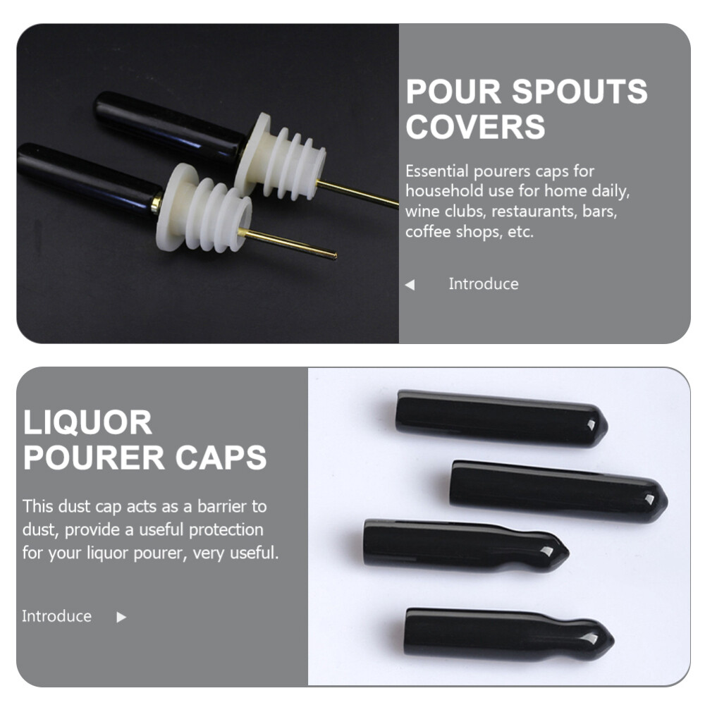 36 Pcs Liquor Bottle Pourers Plastic, Liquor Pour Spout