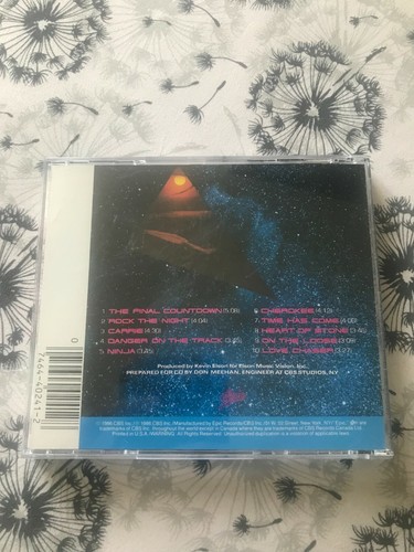 Europe *The Final Countdown *CD *Epic *1986 *EK40241 *NM/NM *HARD ROCK - Picture 4 of 4