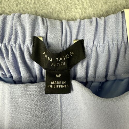 Ann Taylor Pants Womens M Petite Easy Ankle High Rise Pull On Stretch Lined NWT - Picture 3 of 10