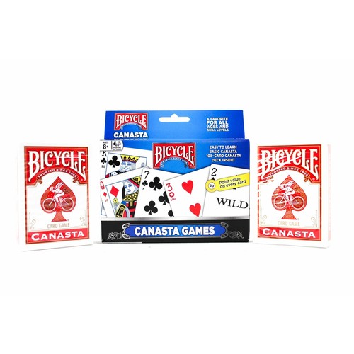 US Playing Cards 1023140 Canasta Kartenspiel 24 Stück, 24 Stück, Originalversion - Bild 4 von 4