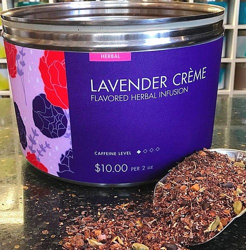 🌈🌷 NEU! Rarität! TEAVANA LAVENDEL CREME TEE VERSIEGELTER BEUTEL! WÄHLEN SIE 2OZ 4OZ 6OZ 8OZ🌷🌈 - Bild 1 von 6