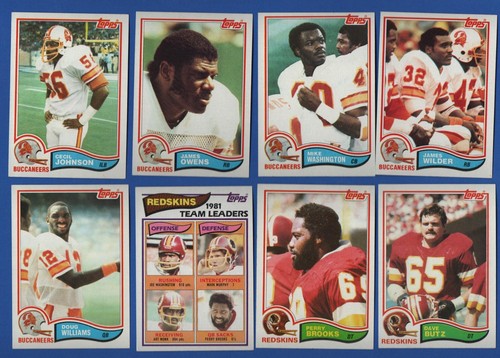 1982 TOPPS NFL FOOTBALL CARD 271-528 SEE LIST - Picture 368 of 409