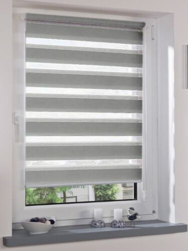 Doppelrollo Verdunkelung Klemmfix Duo Rollo Easyfix Alu Vario ohne Bohren Dark - Bild 10 von 12