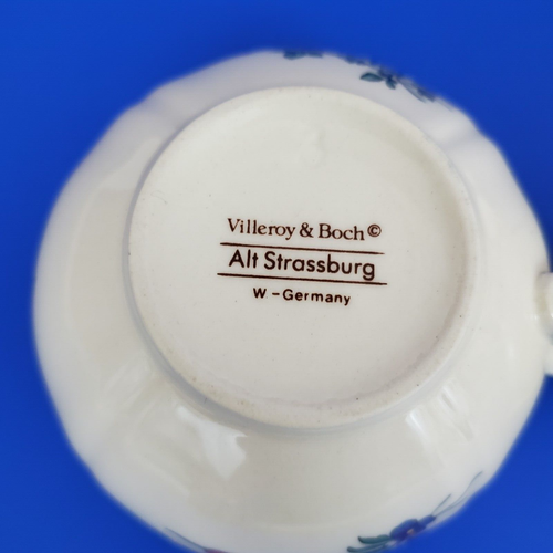 2 Sets Villeroy & Boch Alt Strassburg Tasse & Untertasse Design Variante #5 Germany - Bild 21 von 21