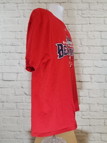 Majestic Boston Red Sox Shirt Mens Extra Large Beard Beardiful 2013 Adult A11 - Picture 6 of 7