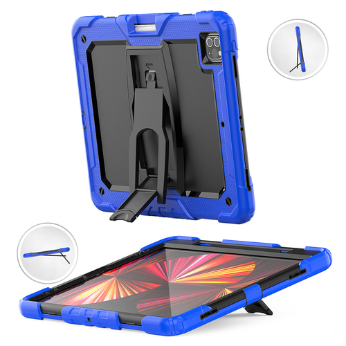 Robuste stoßfeste robuste Ständer Hülle Cover für iPad Pro 11" 12,9" 2021 2020 - Bild 93 von 138