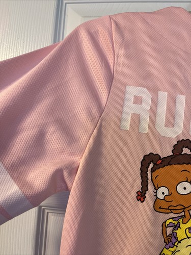 Nickelodeon Girls “RUGRATS” Size S Tunic Pink/White/Multicolored Graphics - Picture 13 of 14