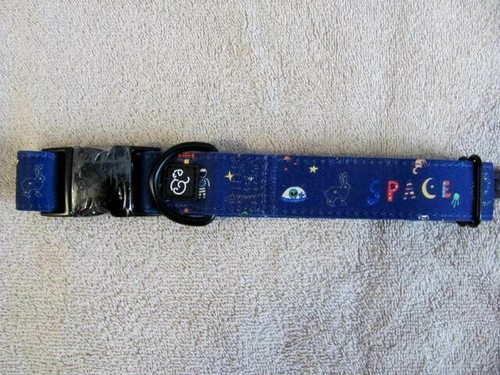 Lucy & Co Hundehalsband Space Doodle Größe L. 16-26" (41-66cm) ~ Neu ~ - Bild 1 von 5