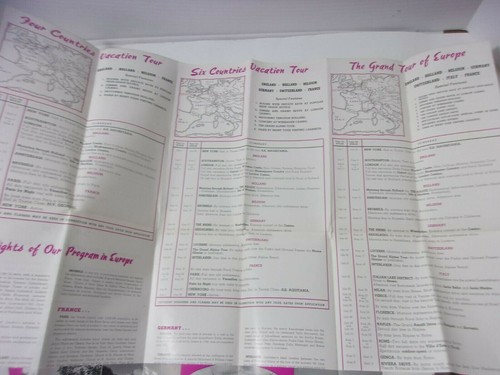 RARE 1939 Mauretania Steamer Cruise Ship vintage Travel Booklet - Picture 4 of 8