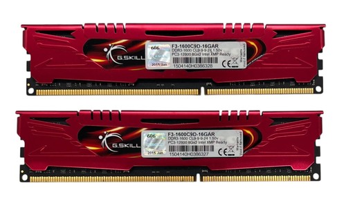 G.Skill 16GB RAM (2x8GB) PC3-12800 DDR3-1600 Desktop SDRAM F3-1600C9D-16GAR - Picture 2 of 2