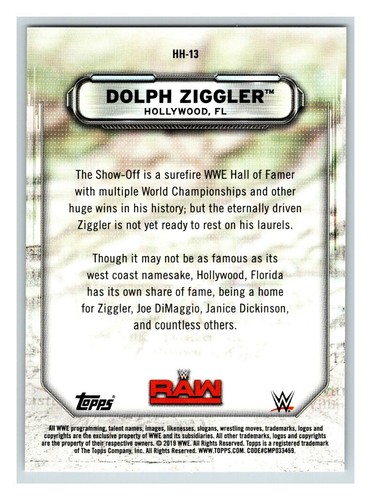 2019 Topps WWE RAW w/ Hometown Heroes & Bronze - Pick One - Fill Your Set - Picture 243 of 383