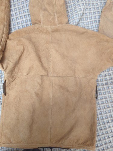 Collection Privée? Suede Jacket 105 cm L / XL Hood - Picture 5 of 14