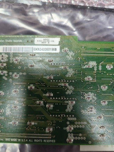 RADIUS VIDEOVISION STUDIO AUFNAHMEKARTE MACINTOSH Vintage 632-0111-06 632-0156-06 - Bild 7 von 17