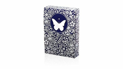 Butterfly Playing Cards Marked (Blue) 3rd Edition by Ondrej Psenicka - Picture 1 of 6