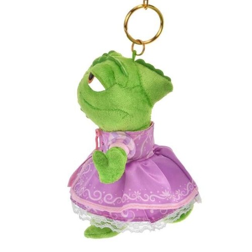 Japan Tokyo Disney Store Pascal Plush Keychain WISHING YOU A LOVELY DAY - Picture 2 of 3