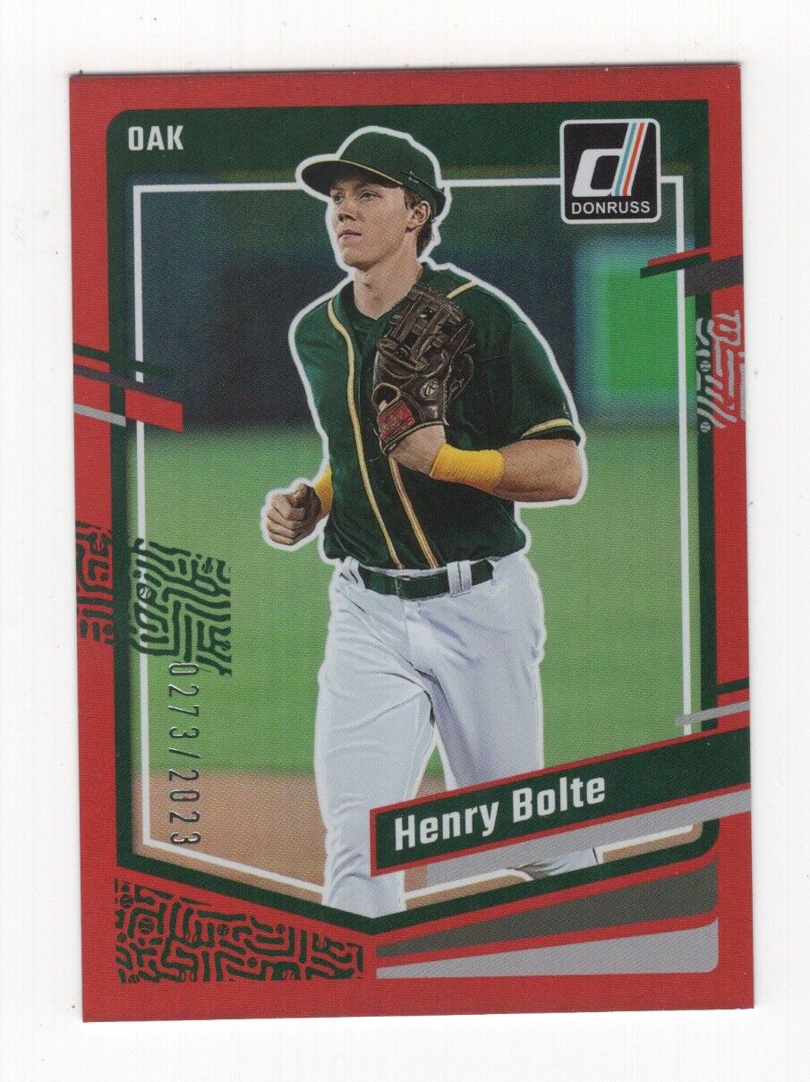 2023 DONRUSS BASEBALL HOLO RED #/2023 ROOKIES & STARS PICK YOUR CARD - Picture 56 of 124