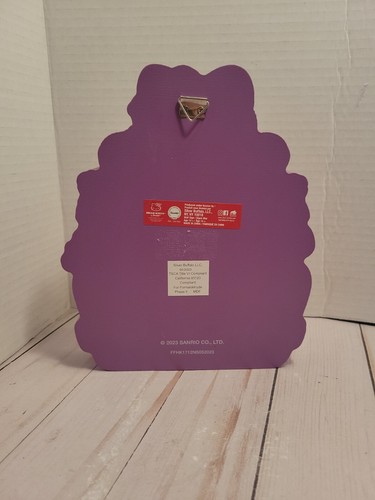 New Hello Kitty Wood Wall Art Picture  Sign 8” Plaque Halloween Trunk Or Treat - Bild 3 von 5