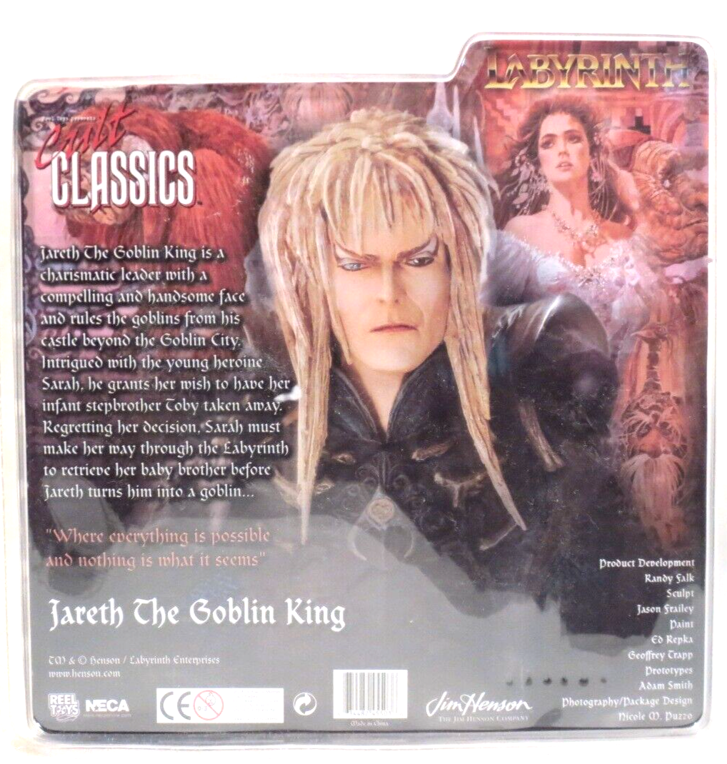 Buy NECA Labyrinth Jareth The Goblin King 7in Action Figure