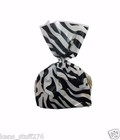 Zebra Stripe Cello Bags Birthday  Bachelorette Anniversary Baby Shower Valentine