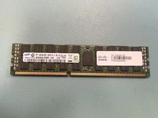 LOT OF 2 Samsung/Cisco M393B2K70DMB-YH9/15-13255-01 16GB PC3L-10600 RAM
