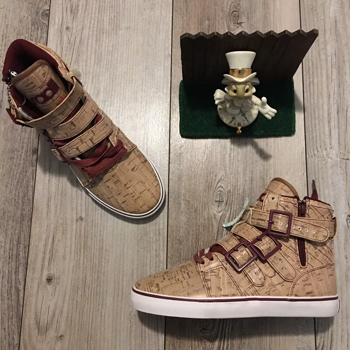 RADII Men s Straight Jacket Basketball Shoes Sneakers Sz 6.5 39 Cork New 240
