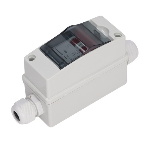PV Solar Disconnect Switch Photovoltaic Circuit Isolator Mini RV Breaker Box 40A - Picture 9 of 24