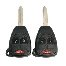 2 New Replacement Keyless Entry Remote Key Fobs RHK 3 Button OHT692713AA
