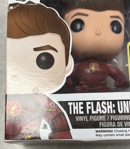 Funko POP The Flash Unmasked 214 Summer Convention Exclusive 2015 W/ Protector - Picture 15 of 24