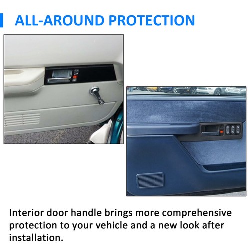 2X Interior Door Handle For 88-94 Chevy GMC C/K1500 Pickup Front Left Right - Picture 14 of 15
