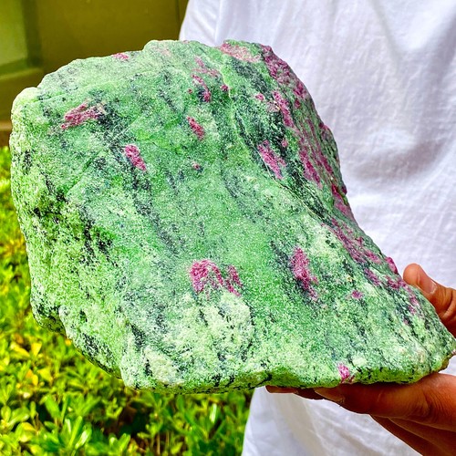 24.18LB Natural red and green treasure, original stone gravel, demagnetize - 第 4/15 張圖片