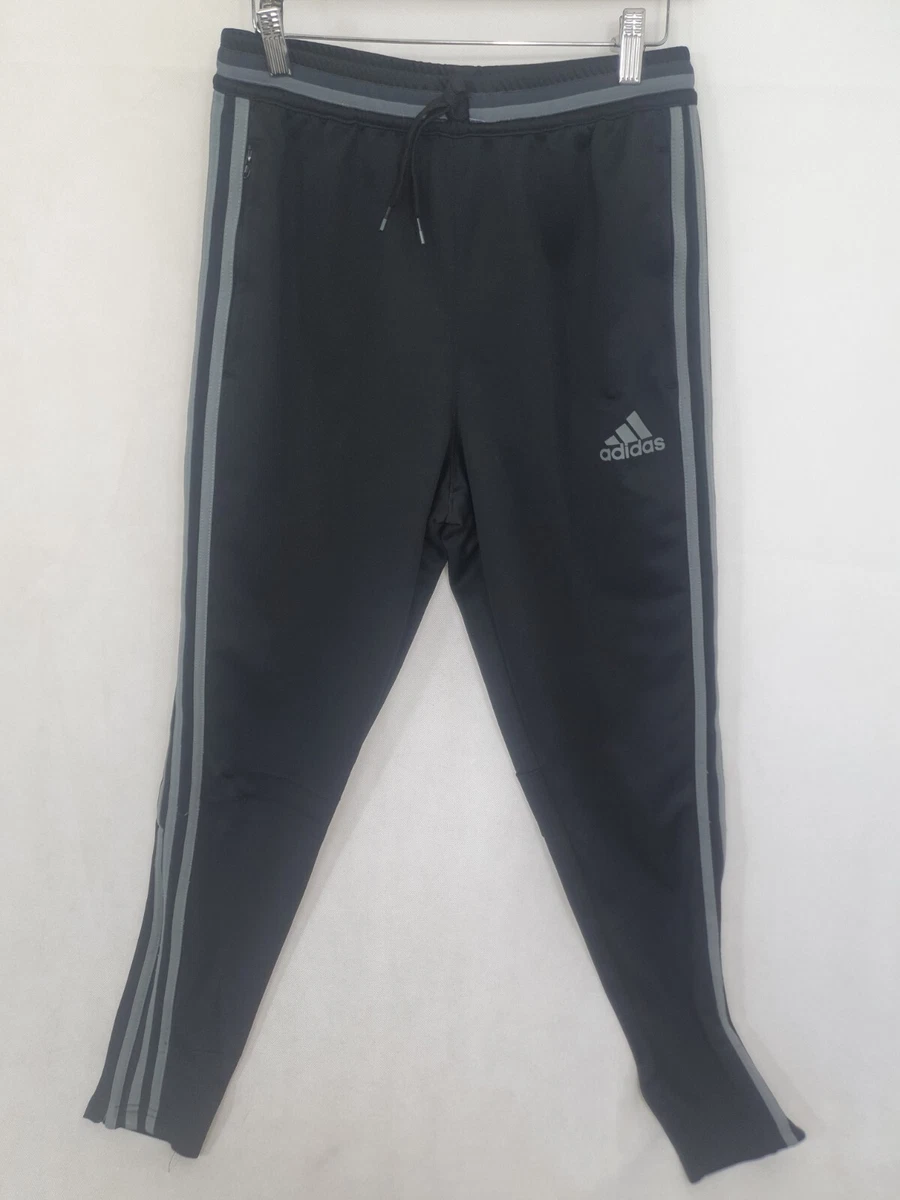 Decrement Betydelig Tal højt Mens Adidas Condivo 16 Training Pant Black Grey Track Trousers UK S Ripped  Knee | eBay