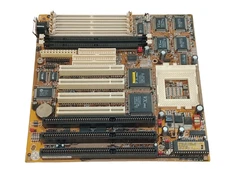 VTG Elpida/PCChips/Hsin Tech M537DMA33 Socket 7 Baby AT Motherboard Tested Works