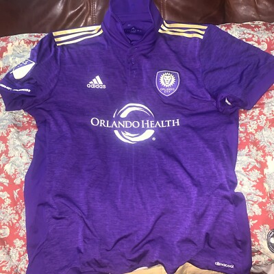 ADIDAS Orlando City Soccer Club 2017 Jersey AY6165 Purple XL