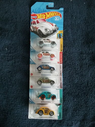 Hot Wheels Set of 21 (Twenty One) VOLKSWAGEN cars GOLF, SP2, BEETLE, KAFER... - Picture 3 of 5