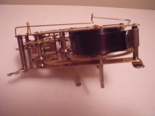 Brass Clock Movement Unknown Maker - Imagen 3 de 4