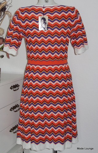 Jumperfabriken Dress Jumper-Fabrik Sveden Orange Glitter Polly 171041 - Picture 3 of 5