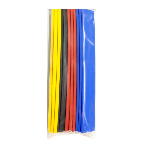 Schrumpfschlauch / Sleeving Set, 12,7 mm, Verhältnis 2:1 - 4 Farben, 12 Stück - Bild 2 von 4