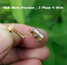 DC 5V Ultra-Tiny 4MM Micro Precision 2-Phase 4-Wire Stepping Motor Stepper Motor