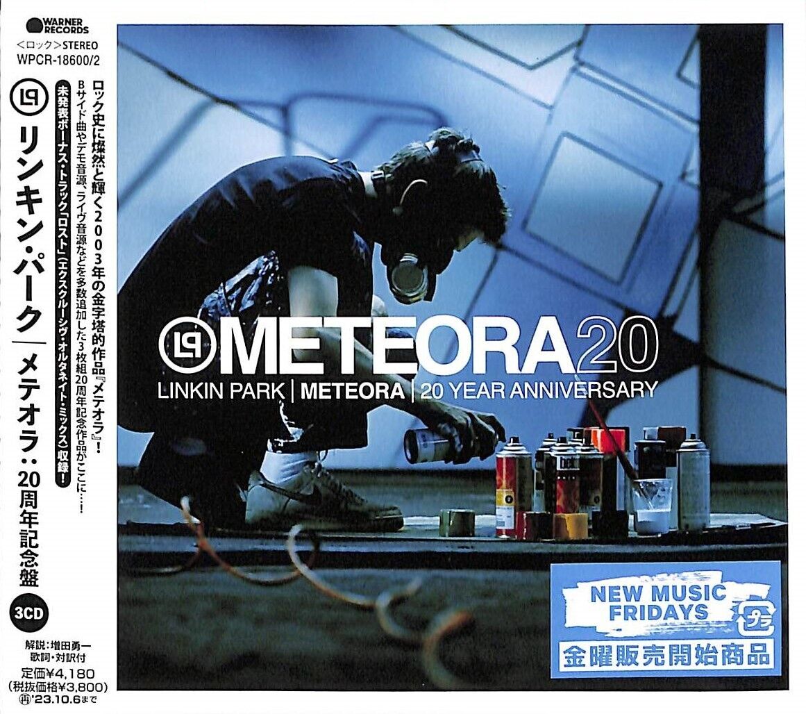 LINKIN PARK METEORA 20TH ANNIVERSARY EDITION 2023 JAPAN 3 CD LINKIN PARK METEORA 20TH ANNIVERSARY EDITION 2023 JAPAN 3 CD