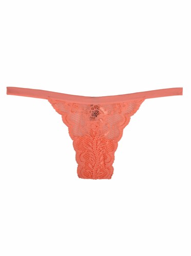 SALE - Cosabella Never Say Never Skimpie G-String in Coral Breeze - O/S - Picture 3 of 3