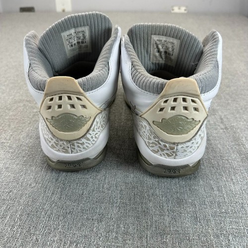 Nike Air Jordan 2.5 Retro Scarpe Uomo Taglia 10 Triple Bianco Basket 331987-107 - Foto 6 di 10