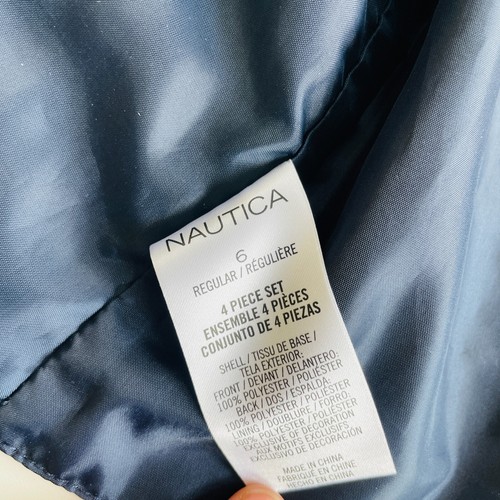 Nautica Burgundy Boys Size 6 Vest only - Picture 4 of 5