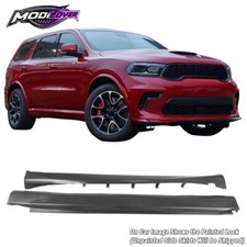 For 11-24 Dodge Durango Side Skirts 21+ Hellcat Style Rocker Panel PP Extension