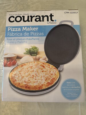 Courant Pizza Maker Oven & Griddle- Model CPM- 1220GY New In box