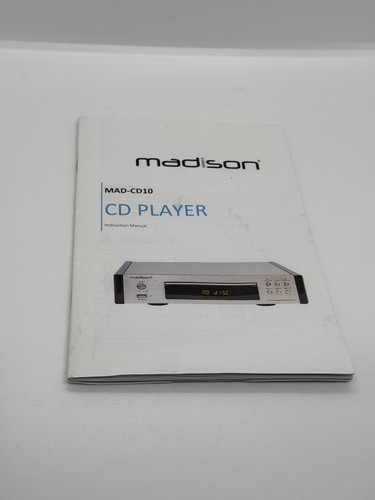 Madison MAD-CD10 Lettore CD Sintonizzatore FM con Telecomando Oro Spazzolato Rosa - Foto 4 di 4