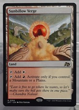Magic - Sunbillow Verge - Rare/Land - Ätherdrift  - EN/NM Boosterfrisch