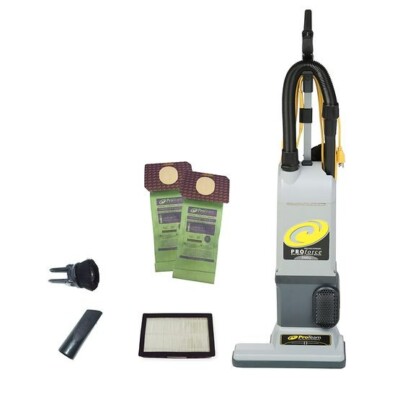 ProTeam 107252 ProForce 1500XP Bagged Upright Vacuum Cleaner with HEPA Media