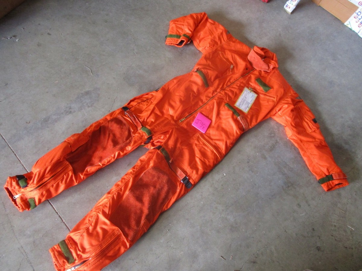 NOS Mustang Aviation Survival Flight Suit Med-XLong *Cold
